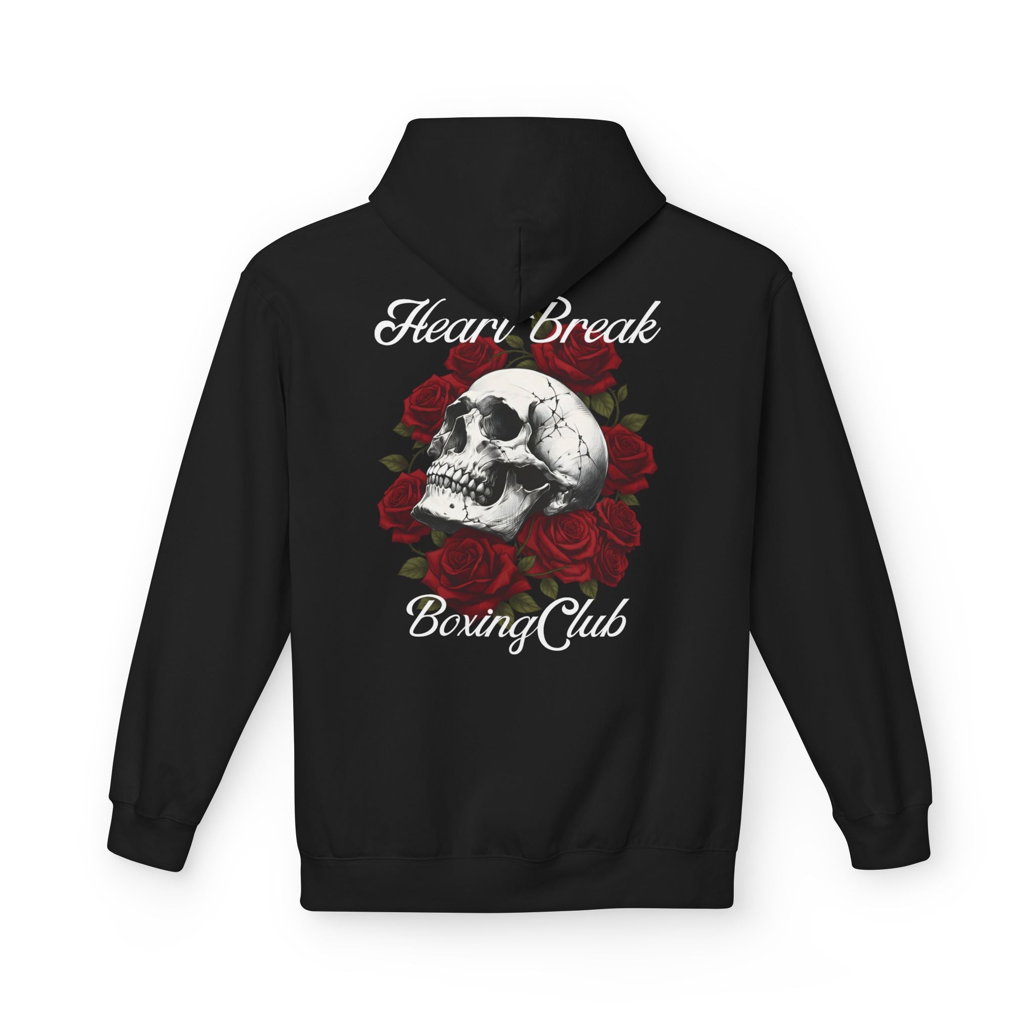 Gothic Hoodie Red Roses