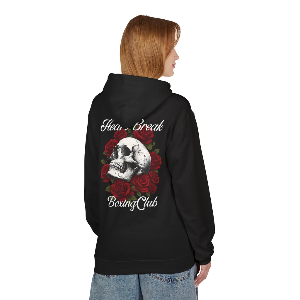 Gothic Hoodie Red Roses